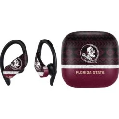 Florida State University Pattern Jersey PowerBeats Pro Skin