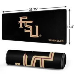 Florida State FSU Seminoles Black Gaming Mouse Pad -Skinit Store fsu seminoles black extra large gaming mouse pad 1711128812 MSPFLSTSM05GAMGXL PR 02