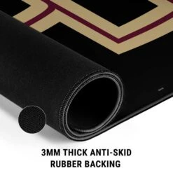 Florida State FSU Seminoles Black Gaming Mouse Pad -Skinit Store fsu seminoles black extra large gaming mouse pad 1711128812 MSPFLSTSM05GAMGXL PR 04