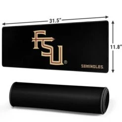 Florida State FSU Seminoles Black Gaming Mouse Pad -Skinit Store fsu seminoles black large gaming mouse pad 1711128811 MSPFLSTSM05GAMGLG PR 02