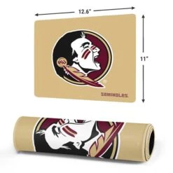 Florida State FSU Seminoles Logo Gaming Mouse Pad