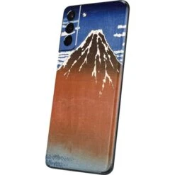 Hokusai Fuji Mountains In Clear Weather Galaxy S21 5G Skin -Skinit Store fuji mountains in clear weather galaxy s21 5g skin 1613625655 SKNBRGART06GLXY21 PR 02