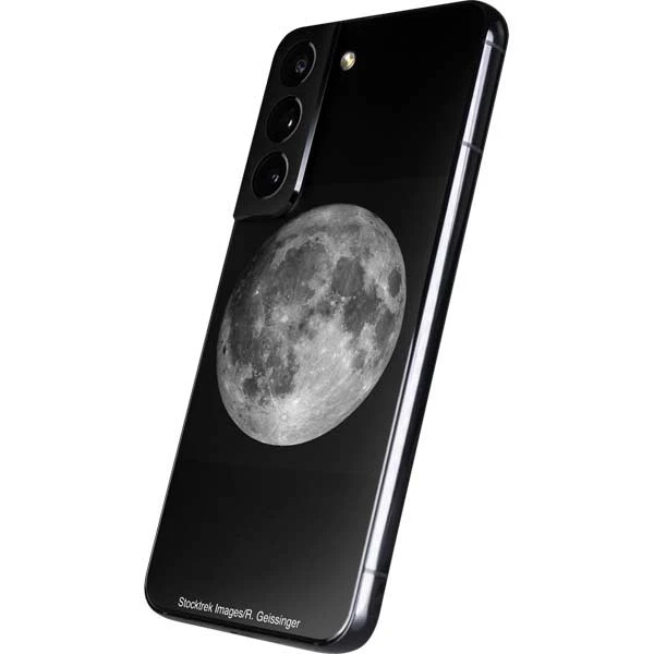 Full Moon Space Galaxy S22 Skin 4 Full Moon Space Galaxy S22 Skin - Image 2