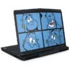 Disney Aladdin Genie Faces Grid Dell Alienware Skin