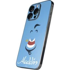 Disney Aladdin Genie Outline Art IPhone 14 Pro Max Skin -Skinit Store genie outline iphone 14 pro max skin 1662745679 SKNALADDN05IP14PM PR 02