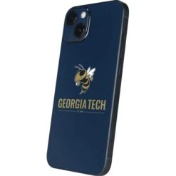 Georgia Institute Of Technology Est 1885 Navy IPhone 14 Plus Skin -Skinit Store georgia tech est 1885 iphone 14 plus skin 1678997473 SKNGEOTEC04IPH14M PR 02