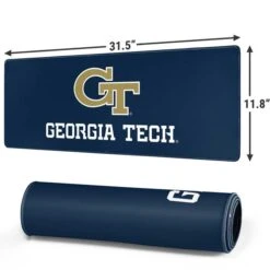 Georgia Institute Of Technology GT Blue Gaming Mouse Pad -Skinit Store georgia tech gt blue large gaming mouse pad 1710964115 MSPGEOTEC08GAMGLG PR 02