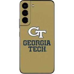 Georgia Institute Of Technology Gold LogoType GT Galaxy S22 Skin