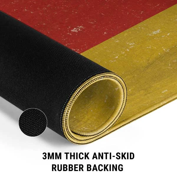 German Flag Distressed Gaming Mouse Pad 8 German Flag Distressed Gaming Mouse Pad - Image 6