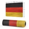 German Flag Distressed Gaming Mouse Pad -Skinit Store german flag distressed small gaming mouse pad 1681246451 MSPFLGDIS18GAMGSM PR 02