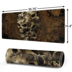 Alchemy Carta Gestaltkopf Gaming Mouse Pad -Skinit Store gestaltkopf extra large gaming mouse pad 1707416963 MSPALCHM10XGAMGXL PR 02