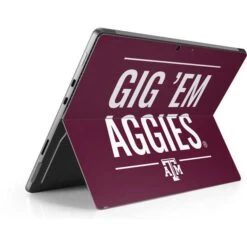 Texas A&M University Gig Em Aggies Surface Pro 9 Skin -Skinit Store gig em aggies surface pro 9 skin 1680312234 SKNTXAMUN03MSSRP9 PR 03