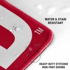 University Of Nebraska Go Big Red Gaming Mouse Pad -Skinit Store go big red extra large gaming mouse pad 1711044313 MSPNEBHSK06GAMGXL PR 03