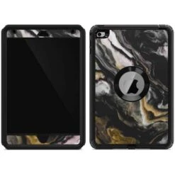 Gold Blush Marble Ink Otterbox Defender IPad Skin