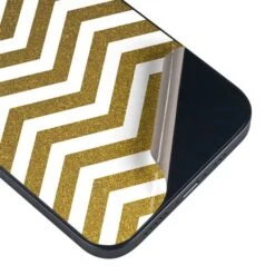 Gold Chevron IPhone 15 Skin -Skinit Store gold chevron iphone 15 skin 1694705120 SKNGLTCHV01IPHN15 PR 03