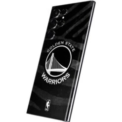 NBA Golden State Warriors Black Animal Print Galaxy S22 Ultra Skin -Skinit Store golden state warriors black animal print galaxy s22 ultra skin 1646439221 SKNAMLNBA10GLX22U PR 02