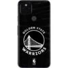 NBA Golden State Warriors Black Animal Print Google Pixel 5a Skin