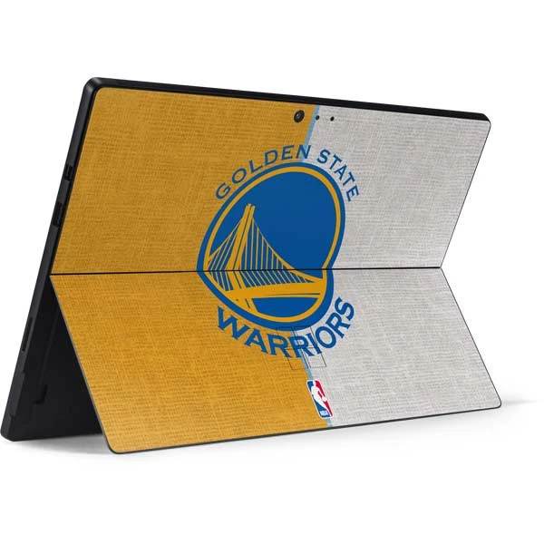 NBA Golden State Warriors Canvas Surface Pro 6 Skin 8 NBA Golden State Warriors Canvas Surface Pro 6 Skin - Image 6