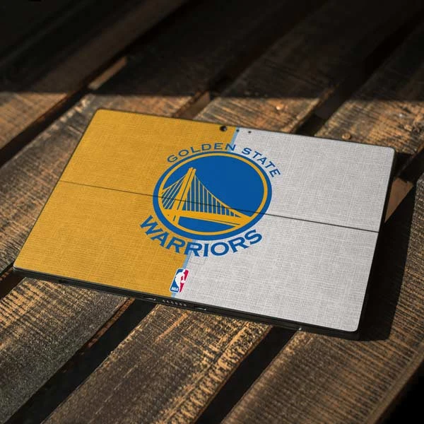 NBA Golden State Warriors Canvas Surface Pro 6 Skin 10 NBA Golden State Warriors Canvas Surface Pro 6 Skin - Image 8