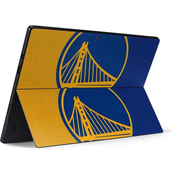 NBA Golden State Warriors Canvas Surface Pro 6 Skin 4 NBA Golden State Warriors Canvas Surface Pro 6 Skin - Image 2