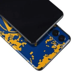 NBA Golden State Warriors Digi Camo Galaxy S21 5G Skin -Skinit Store golden state warriors digi camo galaxy s21 5g skin 1707498767 SKNCMONBA10GLXY21 PR 03