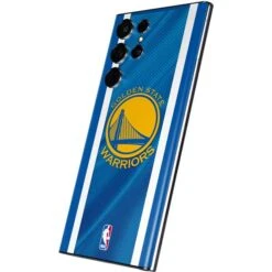 NBA Golden State Warriors Jersey Galaxy S22 Ultra Skin -Skinit Store golden state warriors jersey galaxy s22 ultra skin 1646439171 SKNNBAGOLX3GLX22U PR 02