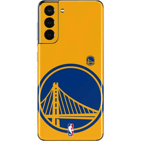 NBA Golden State Warriors Large Logo Galaxy S21 5G Skin 3 NBA Golden State Warriors Large Logo Galaxy S21 5G Skin