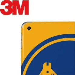 NBA Golden State Warriors Large Logo Apple IPad Skin -Skinit Store golden state warriors large logo ipad 9.7in 2018 skin 1707498671 SKNNBAHAM10IP9718 PR 03