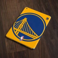 NBA Golden State Warriors Large Logo Apple IPad Skin -Skinit Store golden state warriors large logo ipad 9.7in 2018 skin 1707498671 SKNNBAHAM10IP9718 PR 04