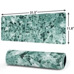 Graphite Turquoise Gaming Mouse Pad -Skinit Store graphite turquoise large gaming mouse pad 1656100442 MSPMRBLLE16GAMGLG PR 02