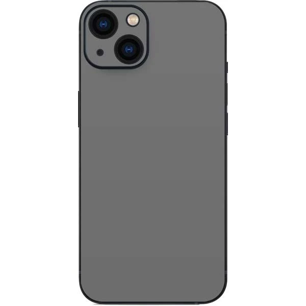 Gray Solid IPhone 14 Plus Skin 3 Gray Solid IPhone 14 Plus Skin