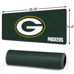 NFL Green Bay Packers Distressed Gaming Mouse Pad -Skinit Store green bay packers distressed extra large gaming mouse pad 1655246155 MSPDSTGBA03GAMGXL PR 02