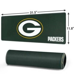 NFL Green Bay Packers Distressed Gaming Mouse Pad -Skinit Store green bay packers distressed large gaming mouse pad 1655166590 MSPDSTGBA03GAMGLG PR 02