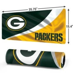 NFL Green Bay Packers Gaming Mouse Pad -Skinit Store green bay packers extra large gaming mouse pad 1655246155 MSPNFLGBA02GAMGXL PR 02