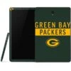 NFL Green Bay Packers Green Performance Series Samsung Galaxy Tab Skin