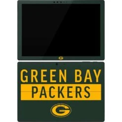 NFL Green Bay Packers Green Performance Series Surface Pro 7 Skin