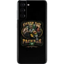 Liquid Blue NFL Green Bay Packers Running Back Galaxy S21 5G Skin
