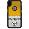 NFL Green Bay Packers White Striped Otterbox Commuter IPhone Skin -Skinit Store green bay packers white striped otterbox commuter iphone xs max skin 1543437202 SKNNFLWHT12OIPXMC PR 01
