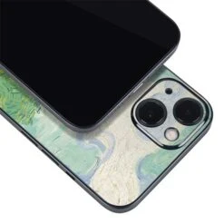 Green Wheat Fields By Vincent Van Gogh IPhone 15 Skin -Skinit Store green wheat fields by vincent van gogh iphone 15 skin 1694705095 SKNBRIDGE01IPHN15 PR 04