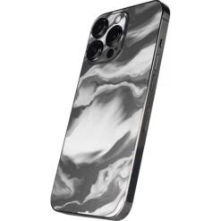 Grey Marble Ink IPhone 14 Pro Max Skin -Skinit Store grey marble ink iphone 14 pro max skin 1662745666 SKNMRBINK04IP14PM PR 02