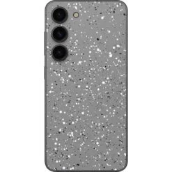 Grey Speckle Galaxy S23 Skin