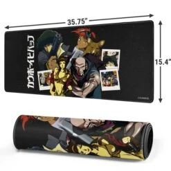 Cowboy Bebop Group Shot Gaming Mouse Pad -Skinit Store group shot extra large gaming mouse pad 1721854775 MSPCOWBEB10GAMGXL PR 02
