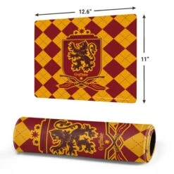 Wizarding Worlds Harry Potter Gryffindor Huse Crest Gaming Mouse Pad