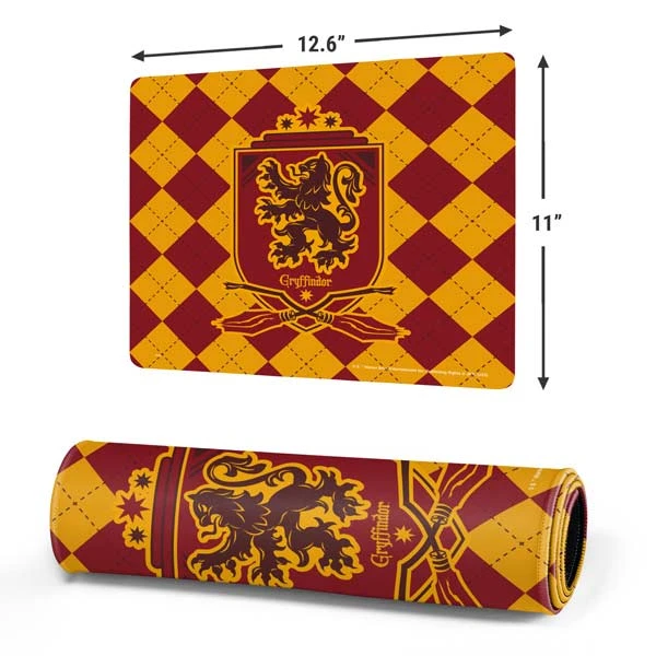 Wizarding Worlds Harry Potter Gryffindor Huse Crest Gaming Mouse Pad 3 Wizarding Worlds Harry Potter Gryffindor Huse Crest Gaming Mouse Pad