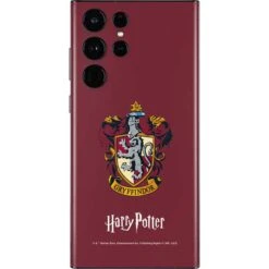 Wizarding World Harry Potter Gryffindor House Crest Galaxy S22 Ultra Skin