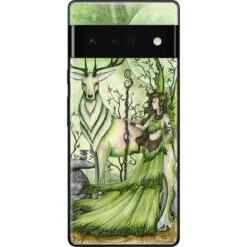 Amy Brown Guardian Fairy And Stag Google Pixel 6 Pro Skin