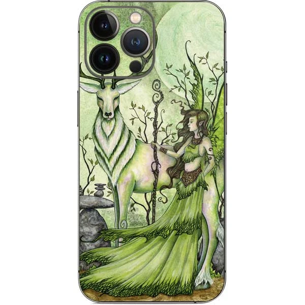 Amy Brown Guardian Fairy And Stag IPhone 14 Pro Max Skin 3 Amy Brown Guardian Fairy And Stag IPhone 14 Pro Max Skin