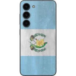 Guatemala Flag Distressed Galaxy S23 Skin