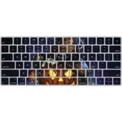 Halloween Cat And Jack O Lantern Pumpkin By Sarah Richter Magic Keyboard Skin