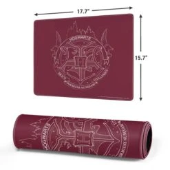 Wizarding Worlds Harry Potter Hogwarts Crest Gaming Mouse Pad -Skinit Store hogwarts crest medium gaming mouse pad 1683679981 MSPHRYPTR01GAMGMD PR 02
